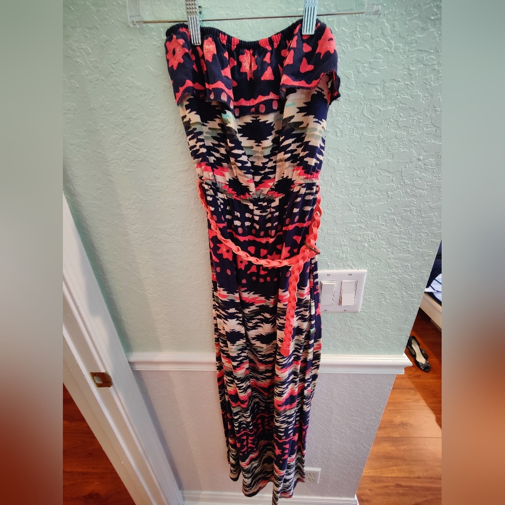 Strapless sundress